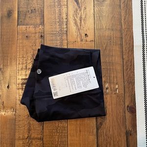 ▪️NWT Lululemon Align HR Camo Coal Multi Crop Leggings